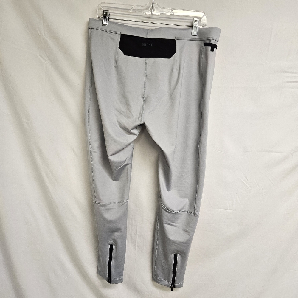 Rhone NWT Compression Thermal Run Fleece Tight Mens Size XLARGE Abyss Gray New - Picture 2 of 13